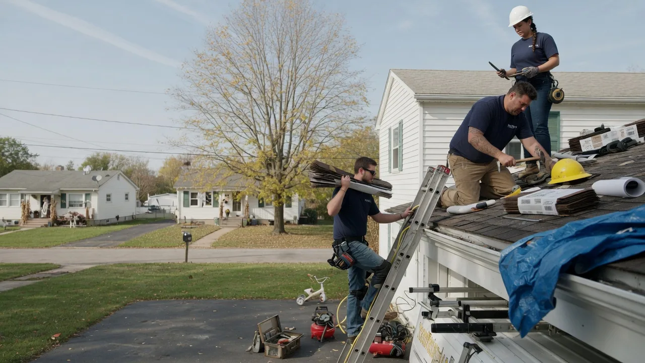Local Roofing Contractors in Pleasant Plains, IL near me